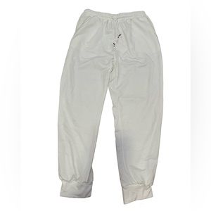 White SHEIN sweatpants. Size M